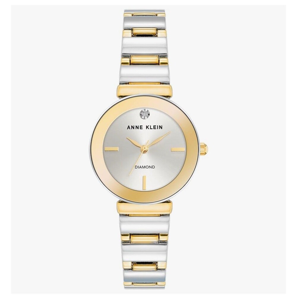 Anne Klein Women's Genuine Diamond Dial Bracelet Watch